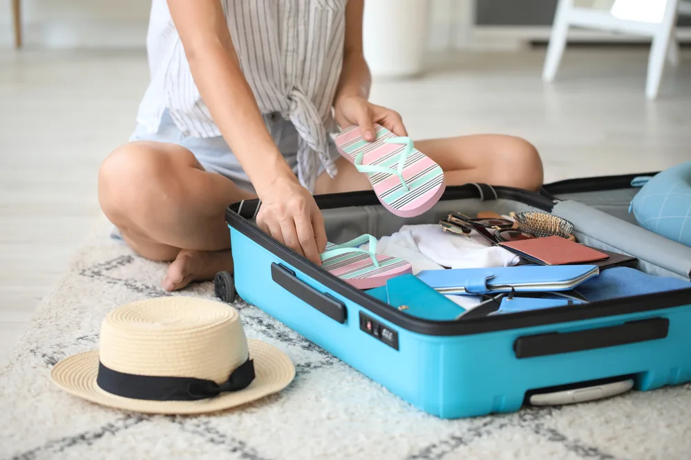 Roupas para viajar a praia