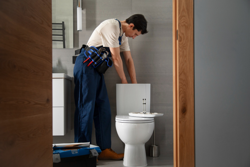 O que fazer em casos de entupimento de vaso sanitário? 4 Desentupimento 9
